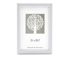 Savex Nuotraukų rėmelis, plastikinis, A4, 21x29,7 cm, baltos sp.