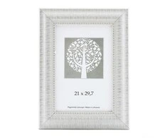 Savex Nuotraukų rėmelis, plastikinis, A4, 21x29,7 cm, baltos sp. vidinis rėmelis su ornamentu