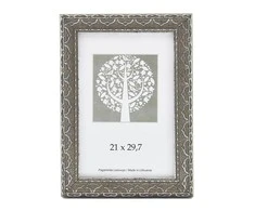 Savex Nuotraukų rėmelis, plastikinis, A4, 21x29,7 cm, pilkos sp. su ornamentu