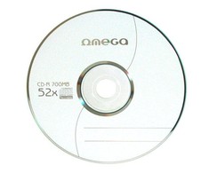 OMEGA CD-R 700MB 52X Vokelyje, 1 vnt.