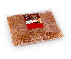Garšvielas Onion Specialties International B.V. Traškūs, kepti svogūnai, 1kg