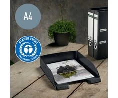 Padėklas dokumentams Leitz Recycle, A4, juodas