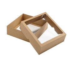 Oh Flossy Paperseal Dviejų dalių dėžutė su langeliu, 210 х 210 х 60 mm
