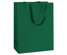 Paperseal Popierinis maišelis 23 x 13 x H 30 cm, tamsiai žalias, 1vnt
