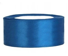 Party Deco Paperseal Satininė juostelė, 25mm/25m, mėlyna