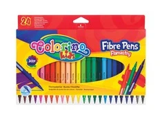 COLORINO KIDS flomasteriai, 24 spalvos, 14625PTR