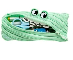 Penalas-pieštukinė ZIPIT Gorge Monster Pouch, GO-4, Mėtinės spalvos