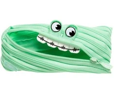 Penalas-pieštukinė ZIPIT Gorge Monster Pouch, GO-4, Mėtinės spalvos