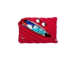 Penalas-pieštukinė ZIPIT Grillz Monster Jumbo Pouch, ZTMJ-GR-RI, Raudona