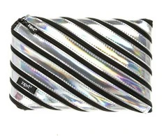 Penalas-pieštukinė ZIPIT Metallic Jumbo Pouch, ZJMT-2, Sidabrinės spalvos