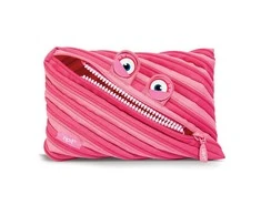 Penalas-pieštukinė ZIPIT Wildlings Jumbo Pouch, ZTMJ-WD-HIP, rožinės sp.