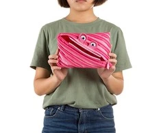 Penalas-pieštukinė ZIPIT Wildlings Jumbo Pouch, ZTMJ-WD-HIP, rožinės sp.