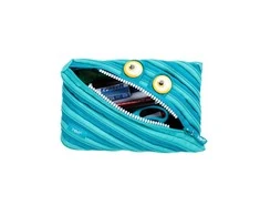 Penalas-pieštukinė ZIPIT Wildlings Jumbo Pouch, ZTMJ-WD-CRE, mėlynos sp.