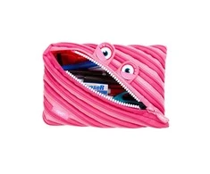 Penalas-pieštukinė ZIPIT Wildlings Jumbo Pouch, ZTMJ-WD-HIP, rožinės sp.