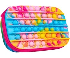 Penalas-pieštukinė ZIPIT ZIP &amp; POP Storage Box, vaivorykštė