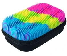Penalas ZIPIT Wavey Silicone Storage Box, neoninė