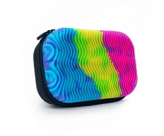 Penalas ZIPIT Wavey Silicone Storage Box, neoninė