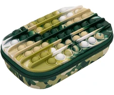Penalas ZIPIT ZIP &amp; POP Storage Box, kariškas