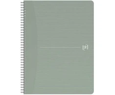 Perdirbtas sąsiuvinis su spirale OXFORD Rec’Up, A4, 50 lapų, 90 gsm, langeliais