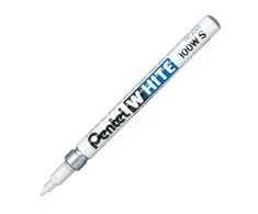 Permanentinis žymeklis PENTEL Baltas, baltos spalvos