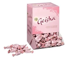 Pieninio šokolado saldainiai GEISHA, su lazdyno riešutais, 3kg