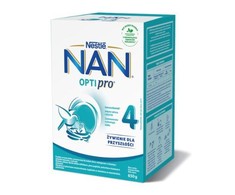Nestle Pieno gerimas vaikams NAN OPTIPRO 4, praturtintas vitaminais ir mineralais, nuo 2 metu, 650g