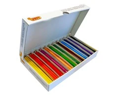 Pieštukai JOVI Schoolpack, 144 vnt., šešiakampiai