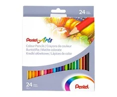 Pieštukai spalvoti PENTEL ARTS CB8 24 spalvų