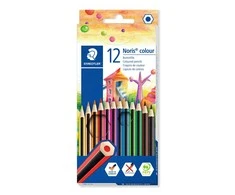 Pieštukai spalvoti STAEDTLER Noris, 12 spalvų