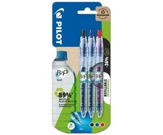 Pilot Pen Gelinių rašiklių rinkinys Pultas GEL, 0,7mm, 3 spalvos, blisteryje