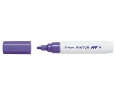 Pilot Pen Permanentinis žymeklis Pultas PINTOR 1.4 mm, apvali galvutė, violetinė sp.