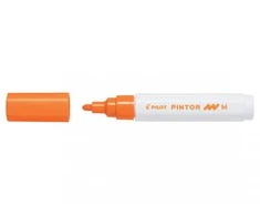 Pilot Pen Permanentinis žymeklis Pultas PINTOR 1.4 mm, apvali galvutė, oranžinė sp.