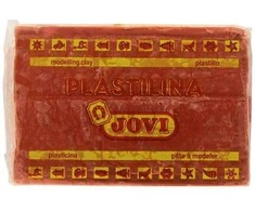 Plastilinas JOVI, 350 g, RUDA