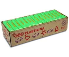 Plastilinas JOVI, 350g., šviesiai žalia sp.