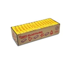 Plastilinas JOVI, 350g. tamsiai geltonos sp.