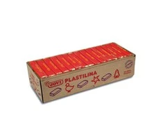 Plastilinas JOVI, 350g. tamsiai raudonos sp.