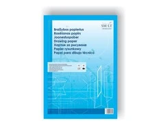 Popierius braižymui SMLT, A3, 20 lapų, 160 g/m²
