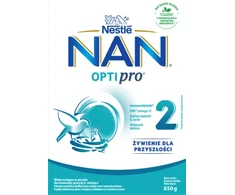 Nestle Pradinio maitinimo pieno mišinys NAN OPTIPRO 2, vaikams nuo 6 mėnesių amžiaus, 650 g