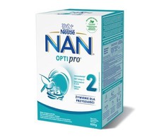 Nestle Pradinio maitinimo pieno mišinys NAN OPTIPRO 2, vaikams nuo 6 mėnesių amžiaus, 650 g