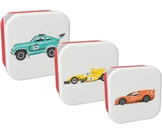 Priešpiečių dėžučių rinkinys Itotal Cars, 3vnt./pak.