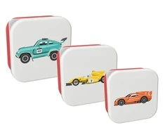 Priešpiečių dėžučių rinkinys Itotal Cars, 3vnt./pak.