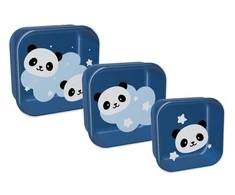 Priešpiečių dėžučių rinkinys Itotal Panda, 3vnt./pak.