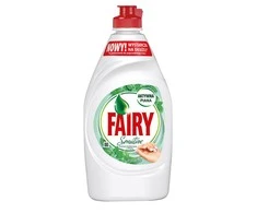 Indų ploviklis FAIRY SENSITIVE Tea Tree &amp; Mint, 450 ml