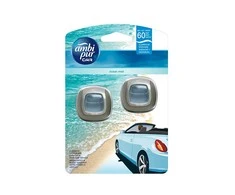 Oro gaiviklis automobiliams AMBI PUR Car Ocean Mist 2X2 ml