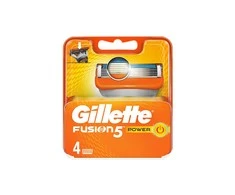 Gillete Skustuvo galvutės GILLETTE FUSION Power, 4 vnt.