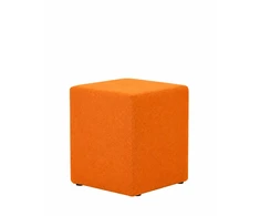 Pufas NOWY STYL SIMPLE ECO72, oranžinis audinys