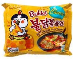 Ramenas SAMYANG, Buldak Cheese, 140 g