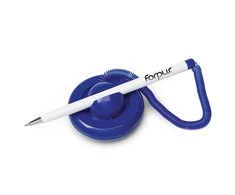 Rašiklis su stoveliu FORPUS TABLE-PEN, 0,7 mm, mėlyna rašalo spalva