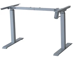 Reguliuojamo aukščio stalo rėmas SUN-FLEX®DESKFRAME II, 70-117cm, sidabrinis/pilkas