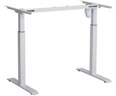 Reguliuojamo aukščio stalo rėmas SUN-FLEX®DESKFRAME II, 70-117cm, baltas